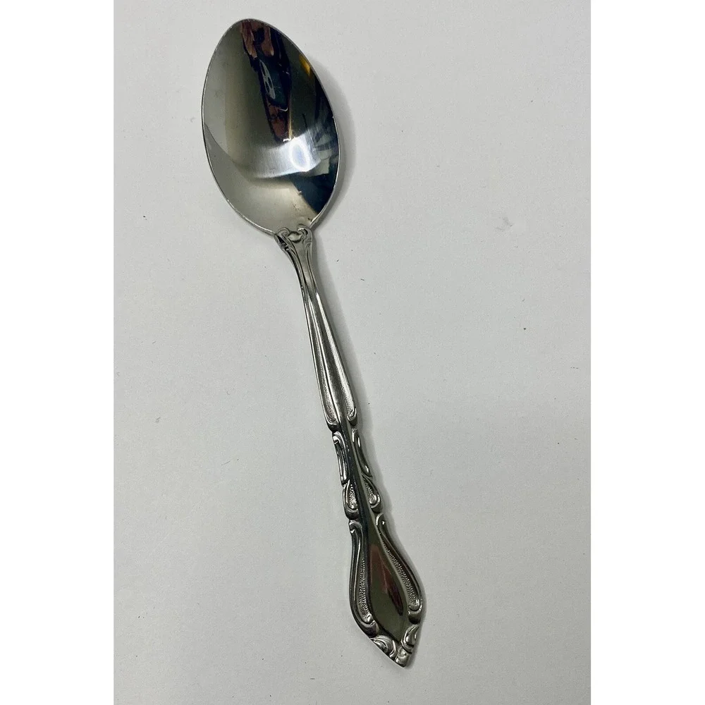 Stanley Roberts Rogers Co Auberge 5 Teaspoons 1 Sugar Spoon Flatware Stainless